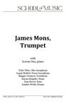 James Mons, Trumpet, with Serena Hou, Piano, March 31, 2023 [program]
