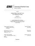 Martin Paulin, Flute and Voice in a Sophomore Recital, February 28, 2023 [program] by University of Northern Iowa. School of Music.