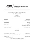 Sigma Alpha Iota, Alpha Upsilon Chapter In a Sister Recital, March 27, 2023 [program] by University of Northern Iowa. School of Music.