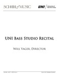UNI Bass Studio Recital, April 14, 2025 [program] by University of Northern Iowa. School of Music.