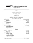 McKensie Miller, Soprano In a Graduate Recital, 2025 [program] by University of Northern Iowa. School of Music.