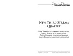 New Third Stream Quartet, November 6, 2014 [program]