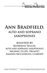 Ann Bradfield, Alto and Soprano Saxophones, October 15, 2013 [program] by University of Northern Iowa. School of Music.