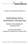 Northern Iowa Symphony Orchestra, November 1, 2013 [program] by University of Northern Iowa. School of Music.