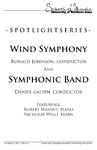 Wind Symphony and Symphonic Band, October 4, 2013 [program] by University of Northern Iowa. School of Music.