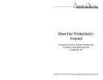 Dmitri Vorobiev, Piano: Complete Solo Piano Works by Ludwig van Beethoven Concert #7, October 16, 2014 [program] by University of Northern Iowa. School of Music.