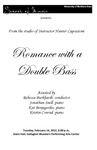 Romance with a Double Bass, February 14, 2012 [program] by University of Northern Iowa. School of Music.