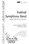 Festival Symphony Band, February 11, 2012 [program] by University of Northern Iowa. School of Music.
