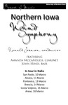 Northern Iowa Wind Symphony, March 10, 2012 [program] by University of Northern Iowa. School of Music.