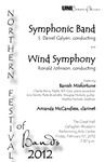 Symphonic Band and Wind Symphony, February 10, 2012 [program] by University of Northern Iowa. School of Music.