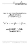 Northern Iowa Flute Choir & Flute Studio Annual Concert, The Multi-faceted Flute, February 13, 2013 [program] by University of Northern Iowa. School of Music.