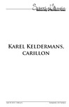 Karel Keldermans, Carillon, April 18, 2013 [program] by University of Northern Iowa. School of Music.