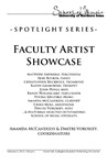 Faculty Artist Showcase, February 5, 2013 [program] by University of Northern Iowa. School of Music.