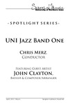 UNI Jazz Band One, Chris Merz, conductor, April 5, 2013 [program] by University of Northern Iowa. School of Music.