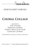 Choral Collage, March 7, 2013 [program] by University of Northern Iowa. School of Music.