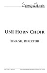 UNI Horn Choir, Tina Su, Director, April 14, 2013 [program] by University of Northern Iowa. School of Music.