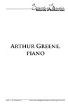 Arthur Greene, Piano, April 11, 2013 [program] by University of Northern Iowa. School of Music.