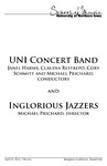 UNI Concert Band and Inglorious Jazzers, April 23, 2014 [program] by University of Northern Iowa. School of Music.