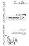 Festival Symphony Band, February 8, 2014 [program] by University of Northern Iowa. School of Music.