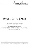 Symphonic Band, April 17, 2014 [program] by University of Northern Iowa. School of Music.