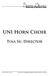 UNI Horn Choir, April 6, 2014 [program] by University of Northern Iowa. School of Music.