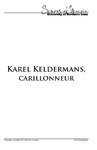 Karel Keldermans, Carillonneur, October 29, 2015 [program] by University of Northern Iowa. School of Music.