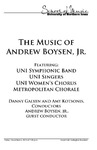 The Music of Andrew Boysen, Jr., November 6, 2015 [program] by University of Northern Iowa. School of Music.