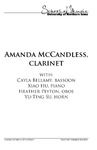 Amanda McCandless, Clarinet, October 6, 2015 [program] by University of Northern Iowa. School of Music.