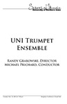 UNI Trumpet Ensemble, February 10, 2015 [program] by University of Northern Iowa. School of Music.