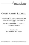 Guest Artist Recital, January 31, 2015 [program] by University of Northern Iowa. School of Music.