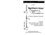 Northern Iowa Symphony Orchestra, a Franco-American Festival, February 26, 2010 [program] by University of Northern Iowa. School of Music.