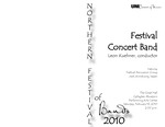 Festival Concert Band, February 13, 2010 [program] by University of Northern Iowa. School of Music.