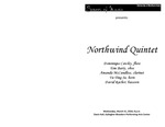 Northwind Quintet, March 31, 2010 [program] by University of Northern Iowa. School of Music.