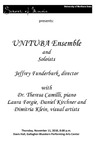 UNITUBA Ensemble and Soloists, November 11, 2010 [program] by University of Northern Iowa. School of Music.