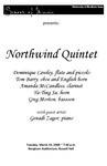 Northwind Quintet, March 24, 2009 [program]