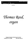 Thomas Reed, organ, October 14, 2008 [program]