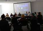 "Bruised and Beautiful Bodies: How Comics See Us and Are Seen By Us" student presentations at the 2016 RodCon Mini Comi Con by University of Northern Iowa. Rod Library.