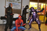 Cedar Rapids Ultimate Super Heroes and UNI Trooper by University of Northern Iowa. Rod Library.
