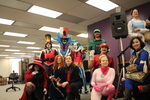 Adult Costume Contest Group Photograph, 02