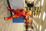 Iron Man Cosplay by University of Northern Iowa. Rod Library.