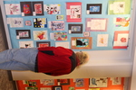 Comic Art Wall - Cedar Bend Super Pets by University of Northern Iowa. Rod Library.