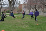UNI Sword Fighting, 01 by University of Northern Iowa. Rod Library.