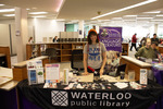 Waterloo Public Library Booth by University of Northern Iowa. Rod Library.