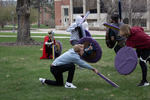 UNI Sword Fighting, 06 by University of Northern Iowa. Rod Library.