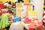 Kids' Zone Sticker Station by University of Northern Iowa. Rod Library.