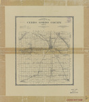 Topographical map of Cerro Gordo County 1903 by Iowa Publising Co.
