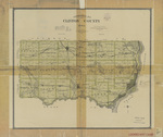 Topographical map of Clinton County 1902 by Huebinger Surveying and Map Publishing Co.