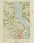 Dubuque North Quadrangle by USGS 1956