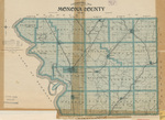 Topographical map of Monona County Iowa 1903 by Huebinger Surveying and Map Publishing Co.