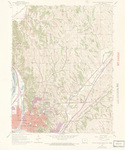 Council Bluffs North Quadrangle by USGS 1969